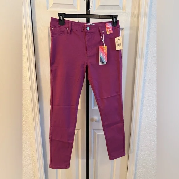 YMI Purple Skinny Jeans Modern Stretch Fit - Picture 1 of 6